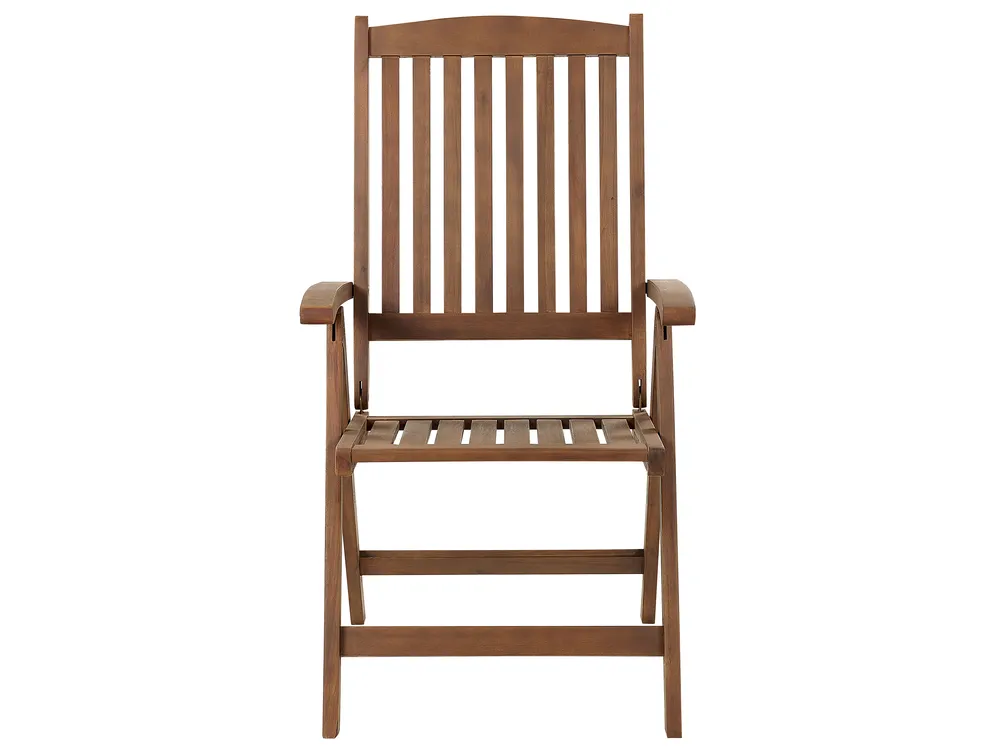 Gartenmöbel Set 6-Sitzer AMANTEA inkl. Kissen Akazienholz Cremeweiß_880475