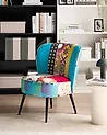 Sessel VOSS Stoff Blau