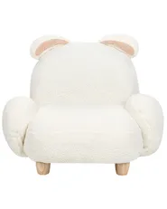 Kindersessel Kaninchen KANNA Bouclé Cremeweiß_886904