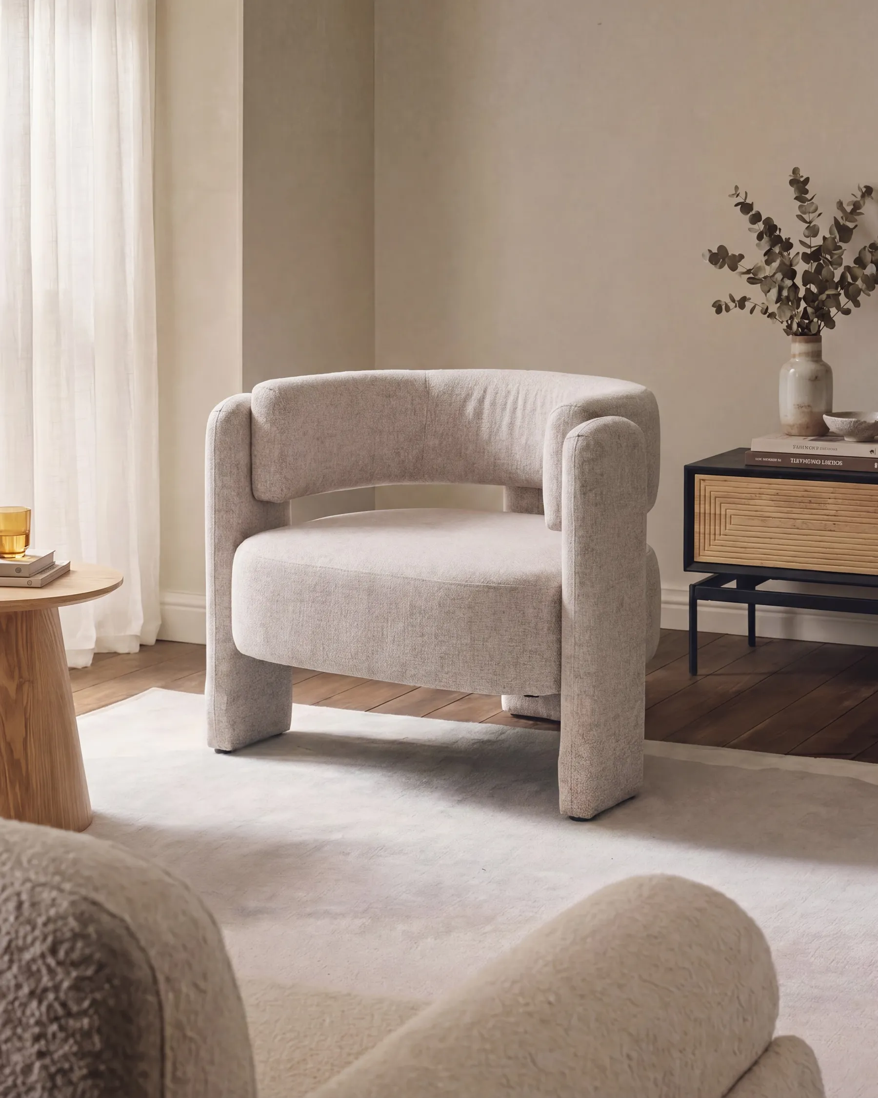 Sessel MAGGEBY Stoff Beige_1072830