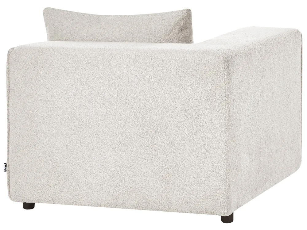 Modular Corner Sofa 4 Seater AXEBO Boucle Off-White Right Hand_1075551