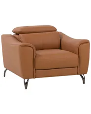 Armchair NARWIK Leather Brown_720576