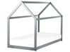Kids Bed House Pine Wood TOSSE 90 x 200 cm (EU Single) Grey