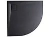 Shower Tray PARON 800 x 800 x 30 mm Black