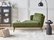 Rechtsseitige Chaiselongue ARTHEZE Stoff Dunkelgrün_930142