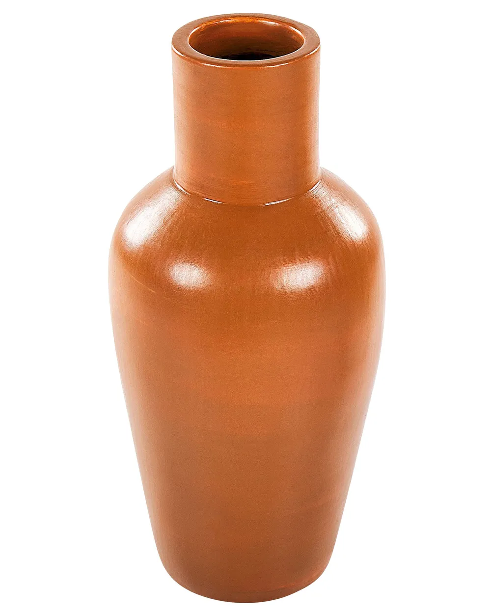 Decorative Vase KARFI 37 cm Ceramic Orange