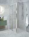 Duschkabine YORO 80 x 100 x 185 cm Silber