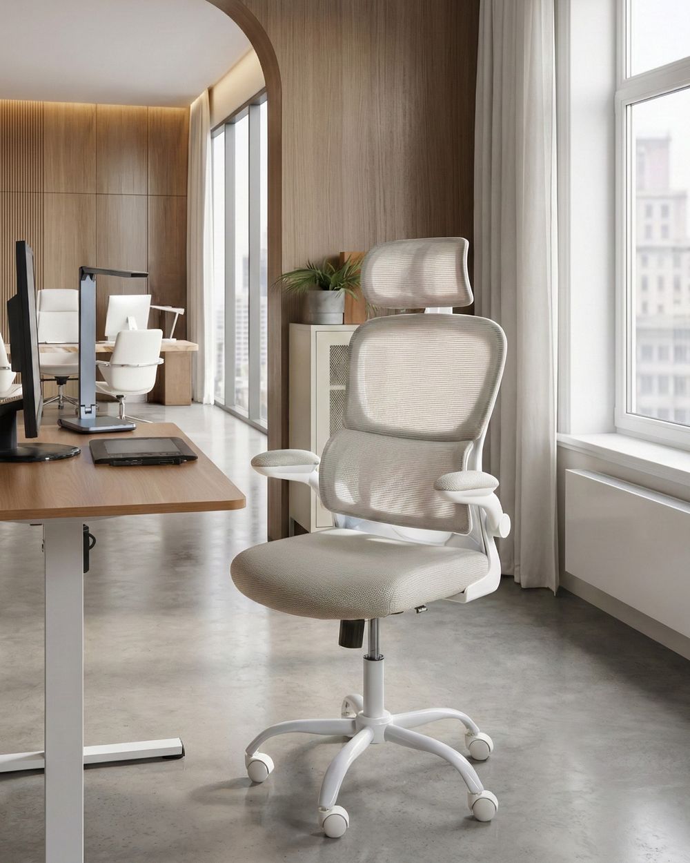 Bureaustoel SOLIS Beige