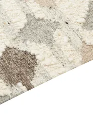 Teppich KAGHTSRASHEN Beige 160 x 230 cm Kelim Wolle_859889