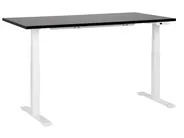 Electric Adjustable Standing Desk DESTINES 160 cm 72 cm Black/ White_899360