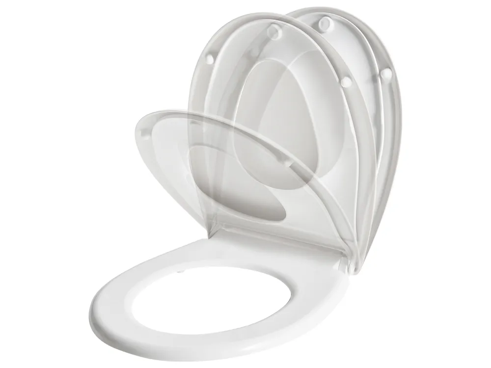 WC-Sitz FAGNANO Soft-Close-Funktion 2 in 1 Duroplast Weiß_1016479