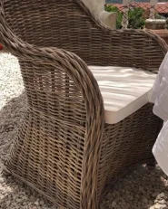 Gartensessel SUSUA II Rattan Naturfarben_978479