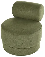 Drehsessel KARVIA  Stoff Grün_1169210
