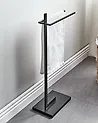 Handtuchständer SELVA Metall Schwarz