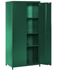 Büroschrank VARNA Metall Grün_826272