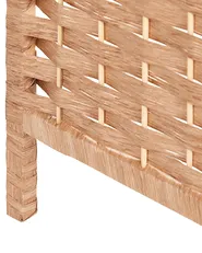 Raumteiler 4-teilig LAPPAGO 163 cm 170 cm Naturfarben_874028