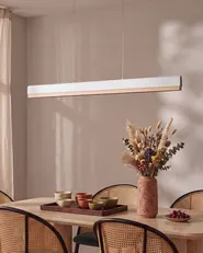 LED Hängeleuchte MARA Metall Weiß_1069495