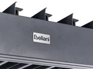 Pavillon FORNOLI 296 cm 296 cm Metall Schwarz_932957