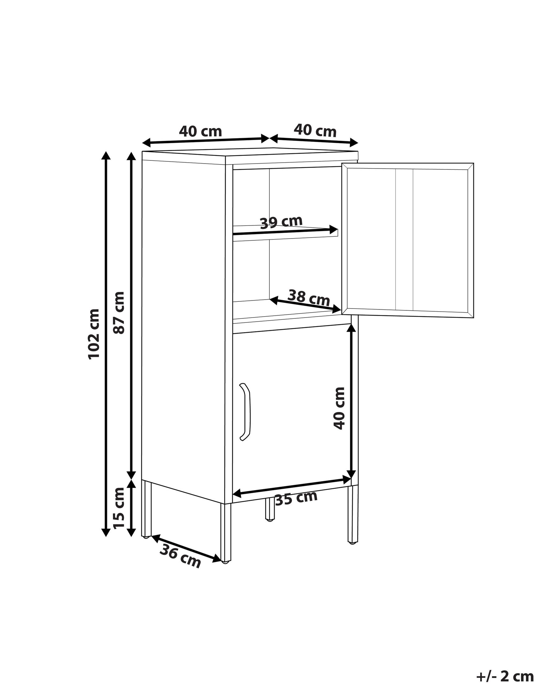 Büroschrank HURON Metall Beige_1091036