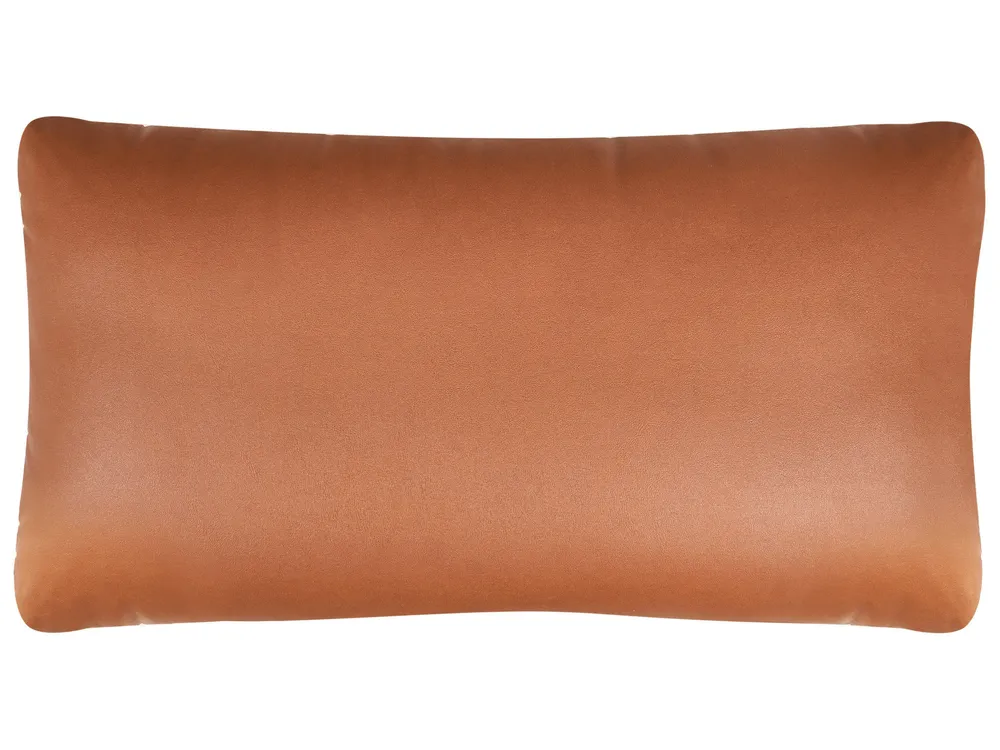 Rechtsseitige Chaiselongue BRANDE Stoff Goldbraun_1001657