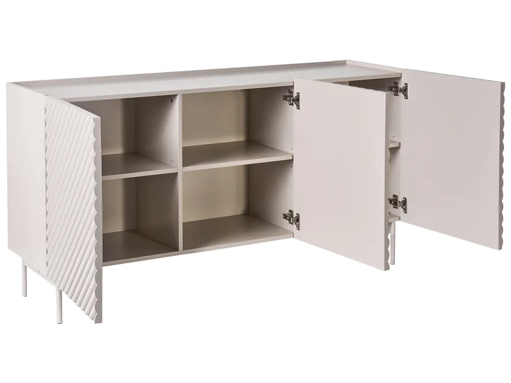 Sideboard mit 3 Türen YARAKA Hellbeige_1057206