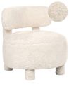 Fauteuil HAMINA Nepbont Lichtbeige