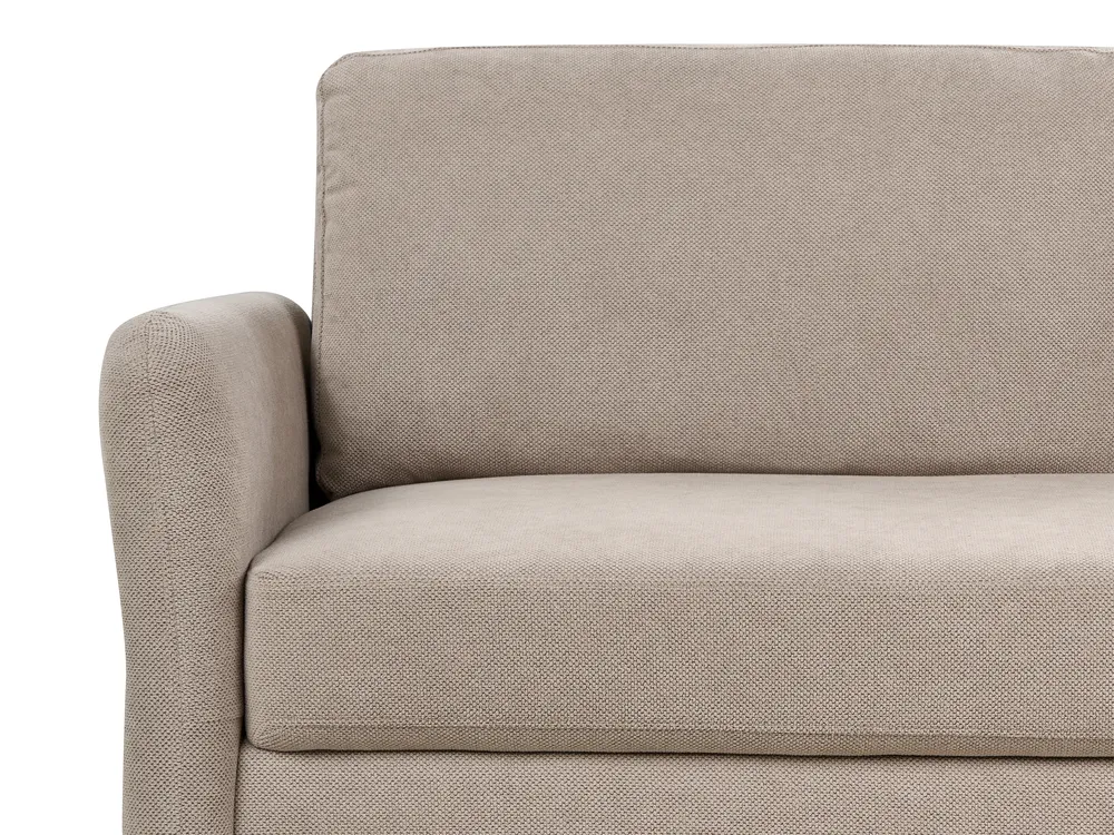 Sofa Set 5-Sitzer MARE mit Stauraum Stoff Taupe_918641