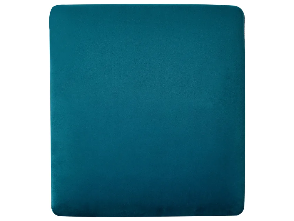 Living Room Set 5 Seater SKIEN Velvet Teal_1050546