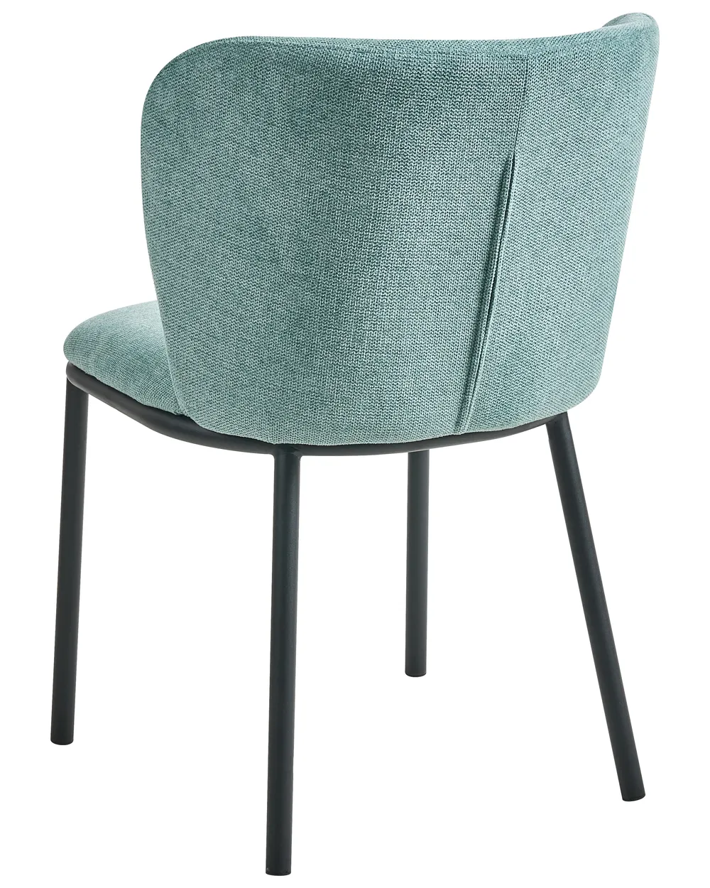 Set of 2 Dining Chairs ARTESIA  Fabric Mint Green_1020670