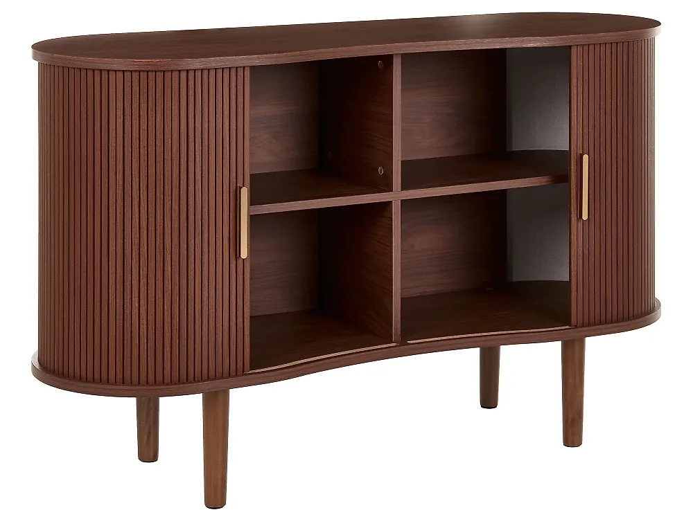 2 Door Sideboard LAURA Dark Brown_1173534