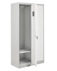 Double Door Storage Locker ATHLETE Metal Grey/ White_1011851