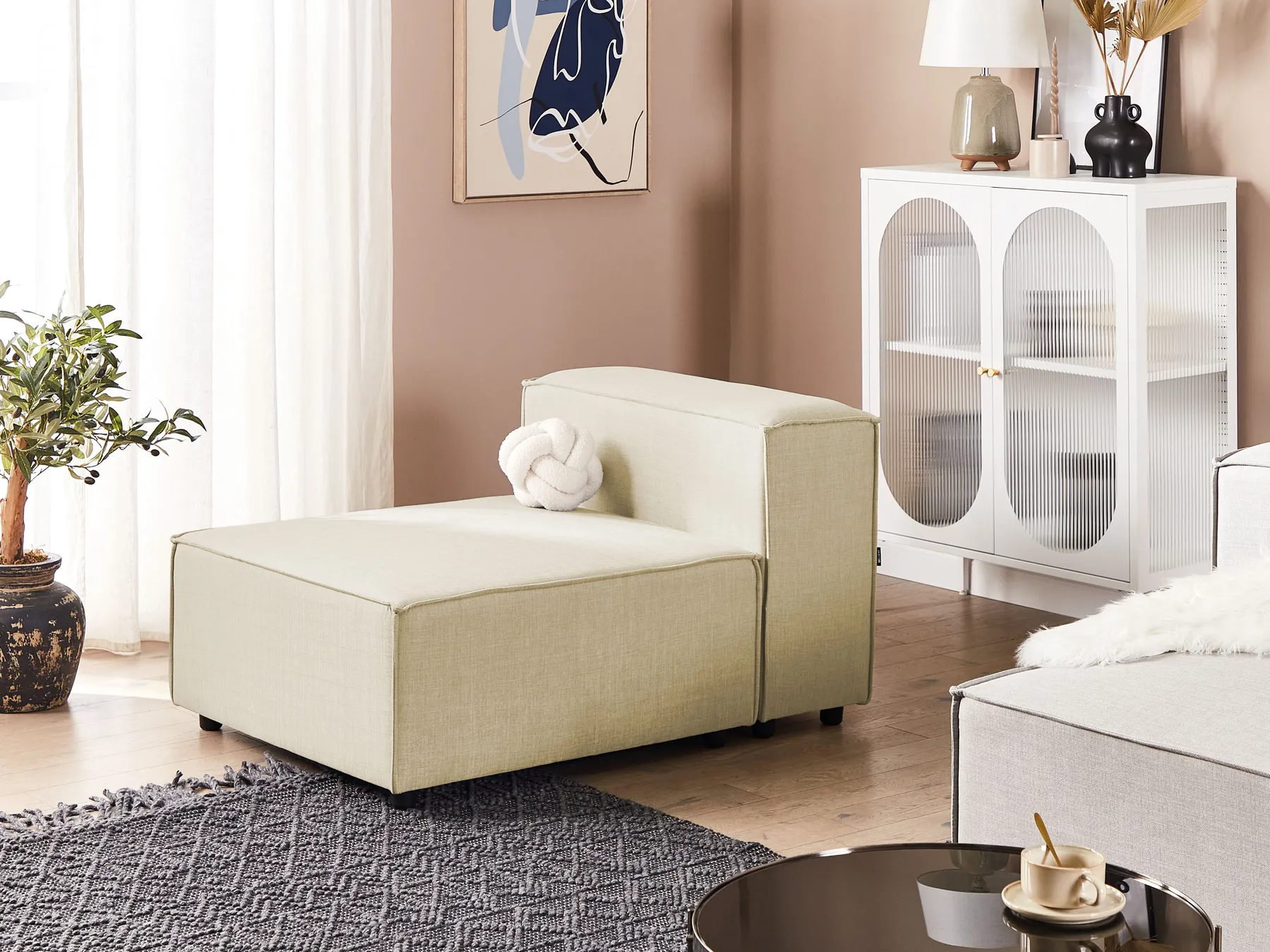 Sesselmodul APRICA Kunstleinen Beige_860324