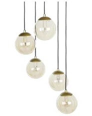 Pendant Lamp NOEL Glass Gold_884316