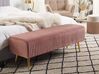 Polsterbank PATERSON Samtstoff Rosa
