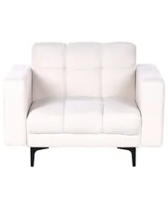 Armchair ALNES Boucle White_953582