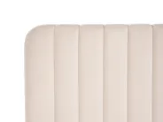 Bett mit Stauraum LUNAN Samtstoff Beige 180 x 200 cm_1051411