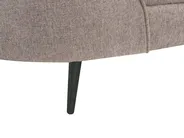 Sofa 2-Sitzer SAVAR Stoff Braun_949455