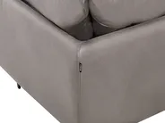 Sofa 3-Sitzer REVSNES Stoff Braun_965435