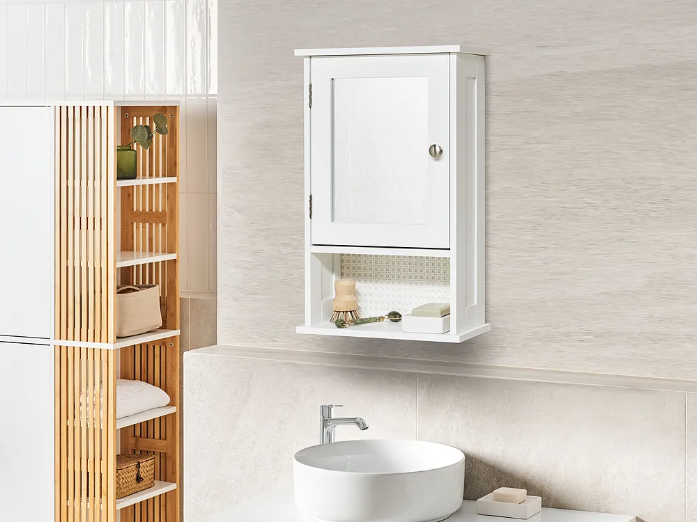 Bad-Spiegelschrank HUILA 34 cm x 53 cm Weiß_1155677