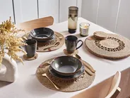 Tischset mit Untersetzern 12-teilig PEPPERBERRY Seegras Naturfarben_946277