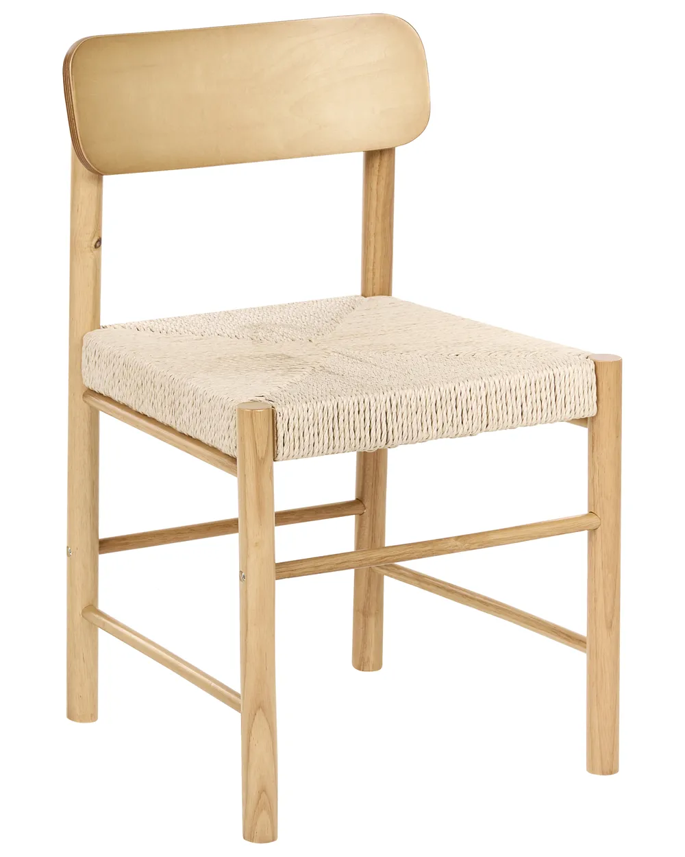 Esszimmerstuhl 2er Set DIGNE Holz Hellbraun_1048996