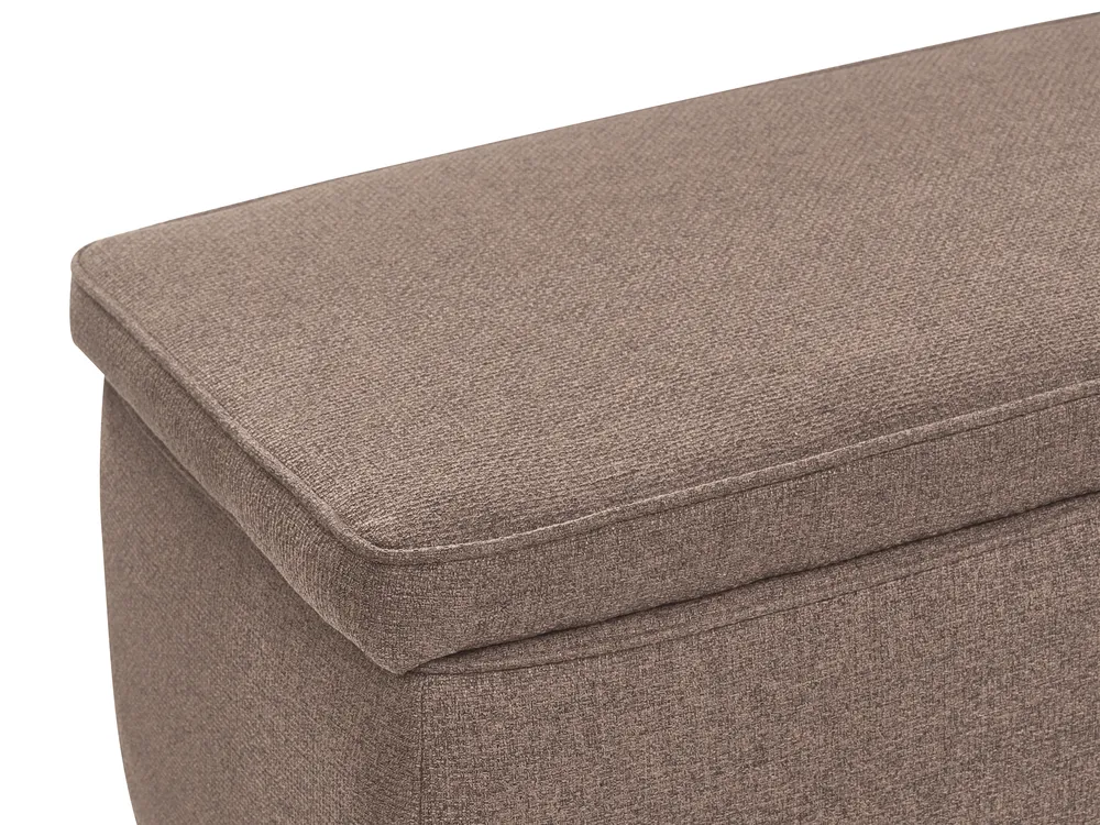 Polsterbank mit Stauraum ITHACA Stoff Taupe_1057917