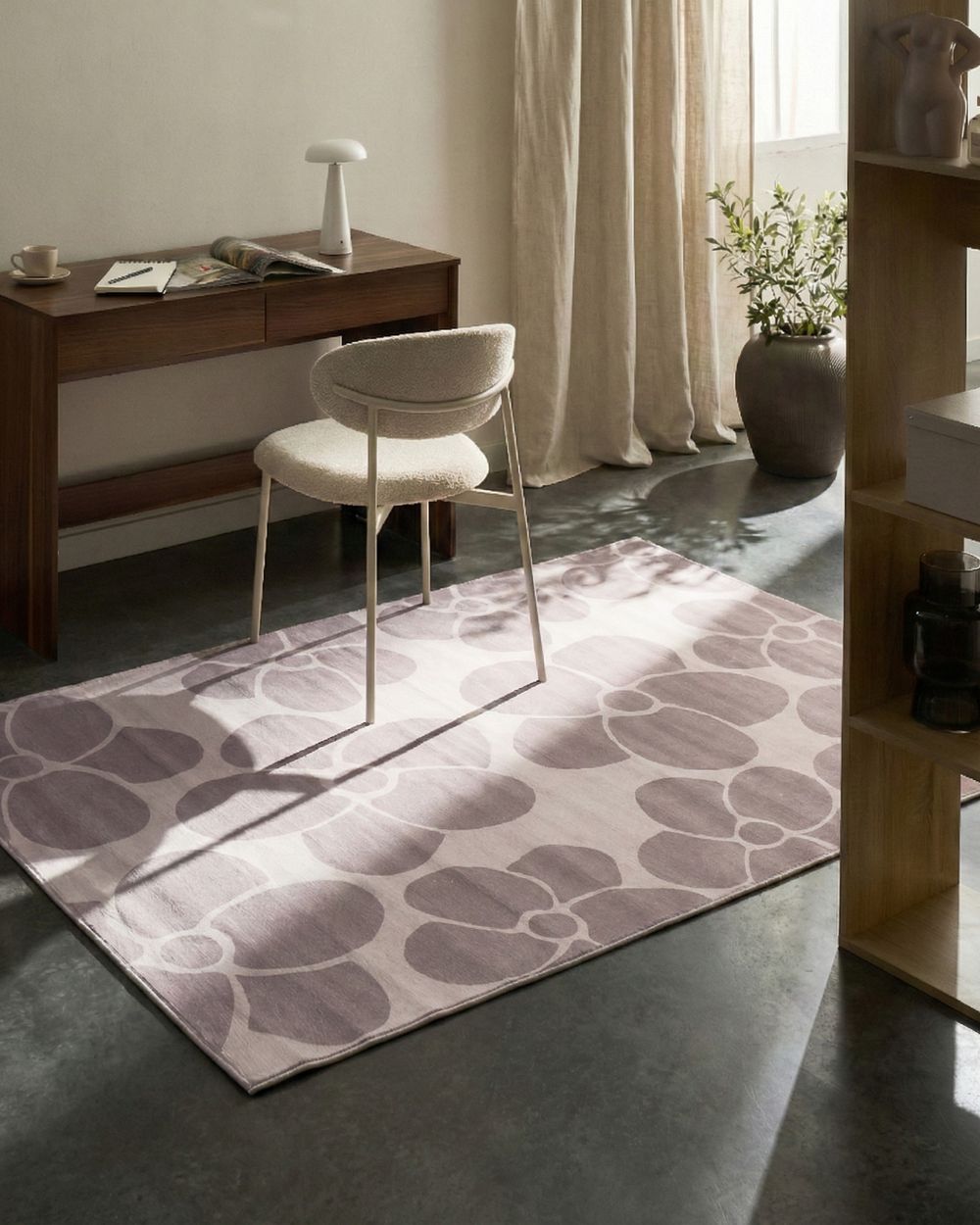 Teppich AKYAKA Beige 140 x 200 cm