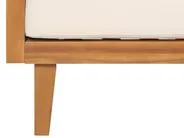 Garden Corner Sofa with Table 4 Seater BARATTI Acacia Wood Brown Left Hand_868955