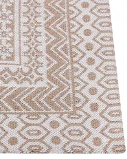 Rug BAGLAR White 80 x 150 cm Jute_853464