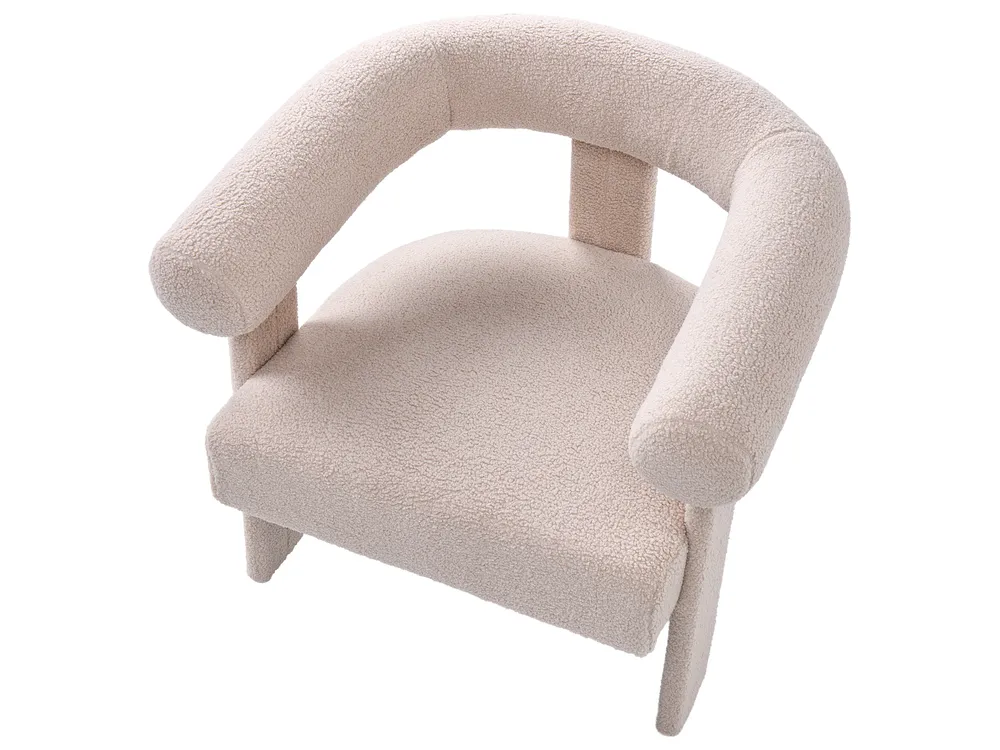 Sofa Set ILBRO Bouclé Hellbeige_1059026