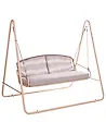 Hollywoodschaukel NORCIA Metall Beige