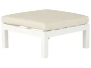 Garten Ecksofa mit Tisch 5-Sitzer MESSINA Metall Beige linksseitig_863205