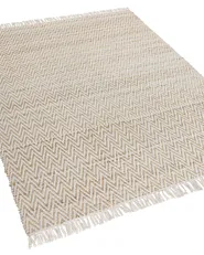 Teppich AFRIN Beige 140 x 200 cm Jute_807461
