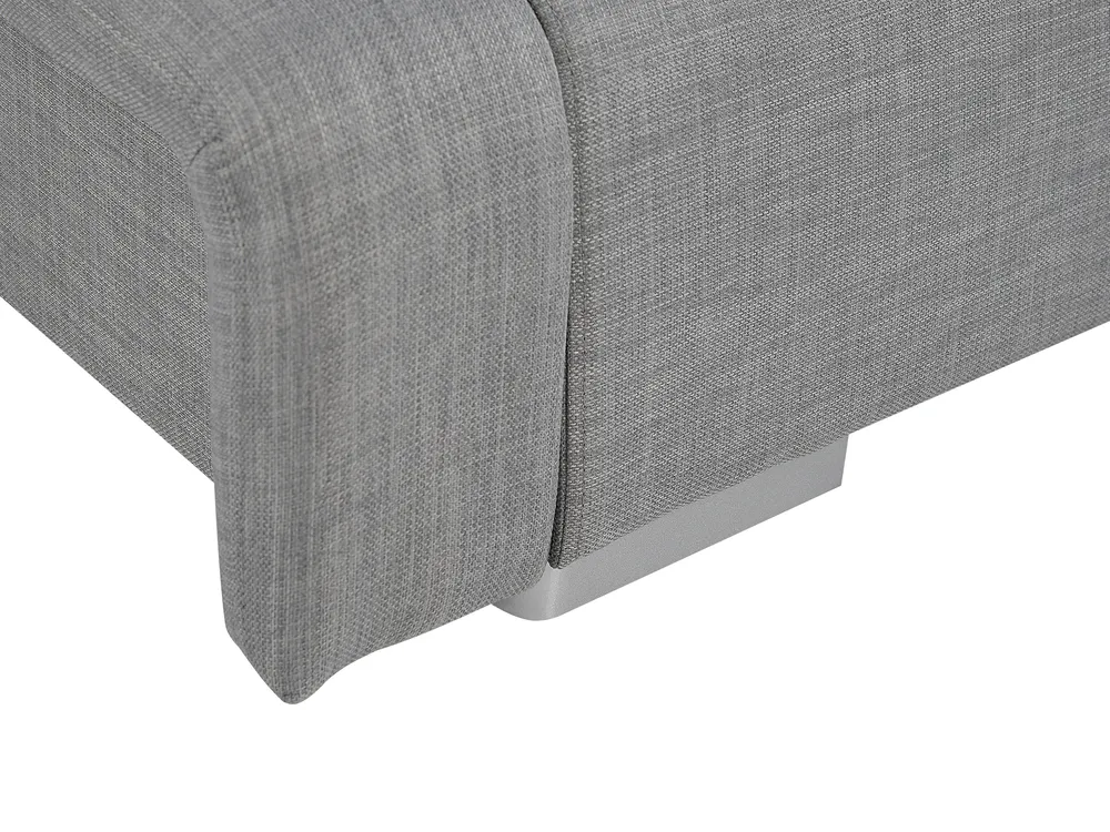 Bed Fabric NANTES 180 x 200 cm (EU Super King) Light Grey_40884